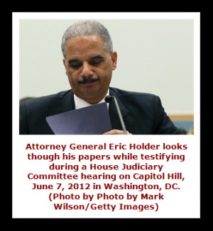 Eric Holder: Poster-boy of partisan incompetence