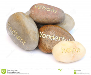 Love Written With Stones Sand