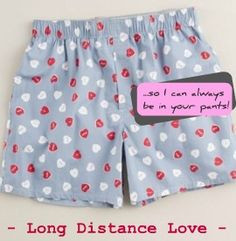 Valentine's gift idea for long distance love or just a going away gift ...