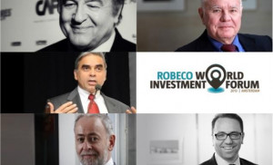 Hernando de Soto, Marc Faber, Kishore Mahbubani, Jim Walker and Martin