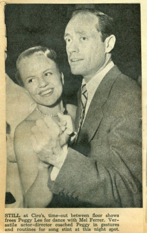 Every musician liked Peggy Lee, but not the generalpublic’