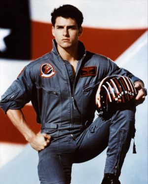 ... the need for speed tom cruise as lt pete maverick mitchell from top