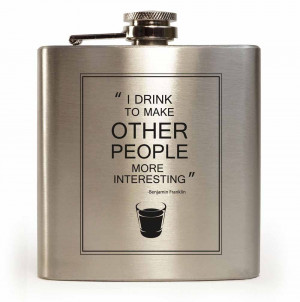 Hip flask - 6oz - Stainless Steel - Mat Brushed Silver for Special ...