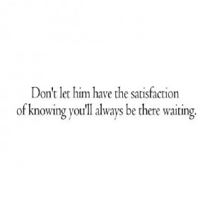 This is me: Take it or Leave it.
