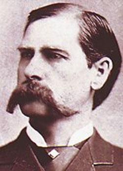 Wyatt Earp as he would have appeared in the 1880s.