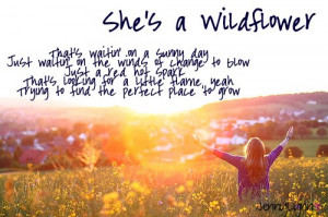 Lauren Alaina – She’s a Wildflowermade by me :) JennyLynn♥