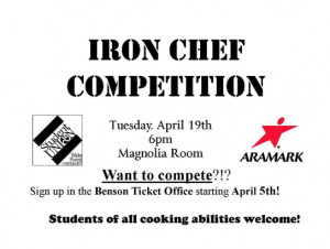 Student Union Iron Chef Competition