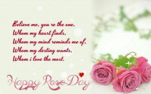 Happy Rose Day Quotes: