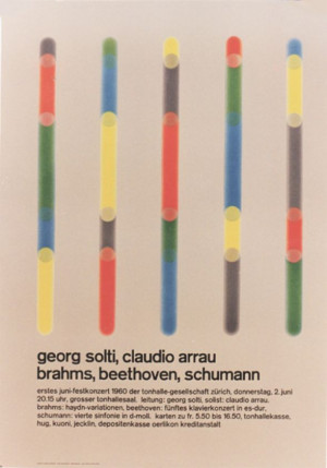 Georg Solti, Claudio Arrau, Brahms, Beethoven, Bchumann, Tonhalle ...