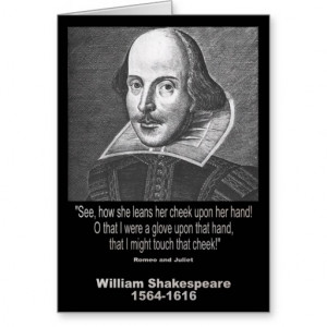William Shakespeare Quote Greeting Card