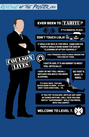 Agent Coulson Quotes