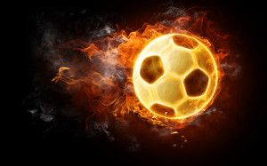 Burning Soccer Ball Wallpapers Pictures Photos Images