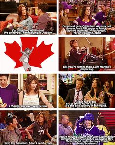 Canada references on How I Met Your Mother More