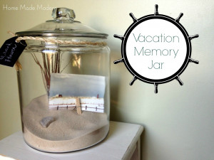 Vacation Memory Jar