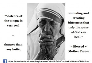 Blessed Mother Teresa Quote