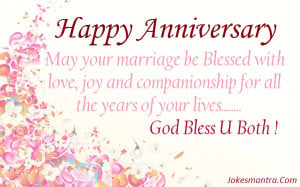 blessed wedding anniversary