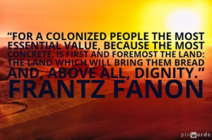 Frantz Fanon Quote