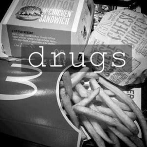 bad, cheese burger, chips, delicious, drug, drugs, eat, fat, food ...