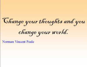 Quote of the Day : Norman Vincent Peale