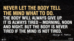 Now if you are going to win any battle you have to do one thing: you ...