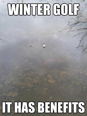 Winter Golf Meme Best Golf Memes To Check Out For A Good Chuckle