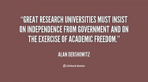 Great research universities must insist on independence from ...