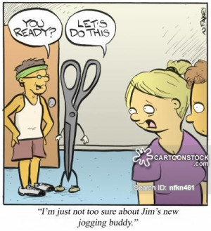 running with scissors cartoons, running with scissors cartoon, funny ...