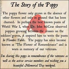 want a poppy tattoo, my Dad, Nino, & husband are veterans. It would ...