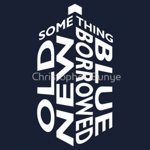 TShirtGifter presents: TARDIS White Wedding Quote