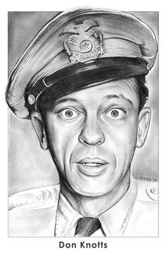 Don Knotts by gregchapin on deviantART ~ character Barney Fife on The ...