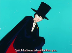 tuxedo mask is a fashion disaster
