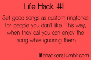 funny, hack, life, lol, perfect, quotes, smile, true, lifehackers ...