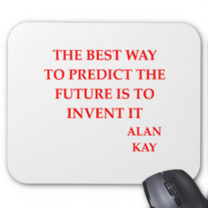alan kay quote mouse pad