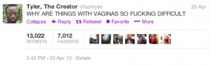 Tyler The Creator Quotes Twitter Asked tyler, the creator