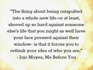 Louisa Clark is a down on her luck girl living with her parents, her ...