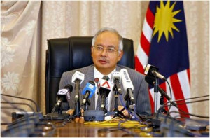 quoted Datuk Seri Najib Razak while freelancing for the British
