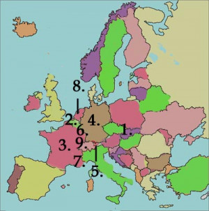 map europe capitals quiz western test european maps