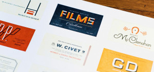 The Great Gatsby Business Cards (close-up)