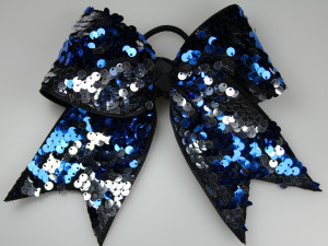 Cheer Bows With Quotes Large Reversible Sequin Cheer