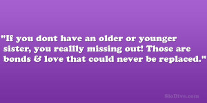 26 Astounding Little Sister Quotes