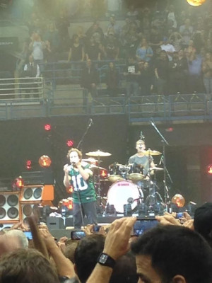 Matt Flynn Had A Great Time At Pearl Jam Concert Monday