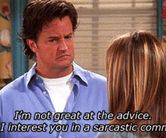 Chandler Bing Quotes Why you're chandler bing
