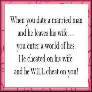 Cheater married man