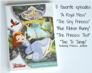 ... with Disney Junior’s Sofia the First: Ready to Be a Princess on DVD