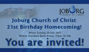 Church Anniversary Celebration Church Homecoming Celebration