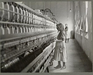 Lewis Hines Textile Factory