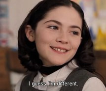 different, film, girl, horror, movie, orphan, quote, tumblr