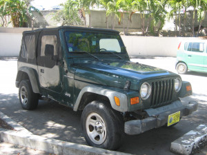 2001 Jeep Wrangler Green