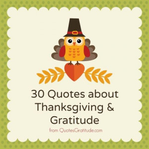 Gratitude Thanksgiving Thankfulness Blessings Quotes