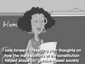 ... White supremacy tv show gif recess tv show miss grotke disney feminist